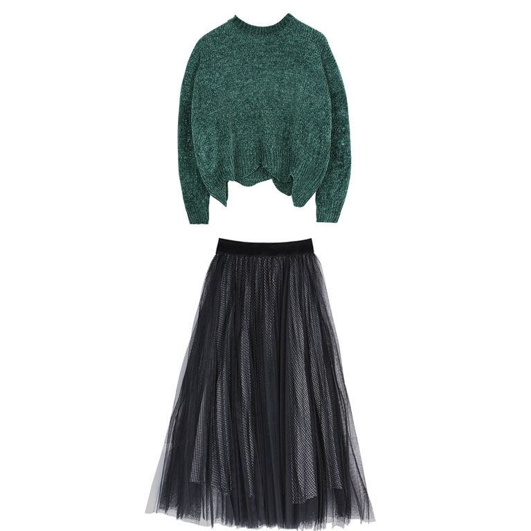 老婆虽然矮胖，但她会搭配!瞧她穿这裙子套装，没人相信她1米5