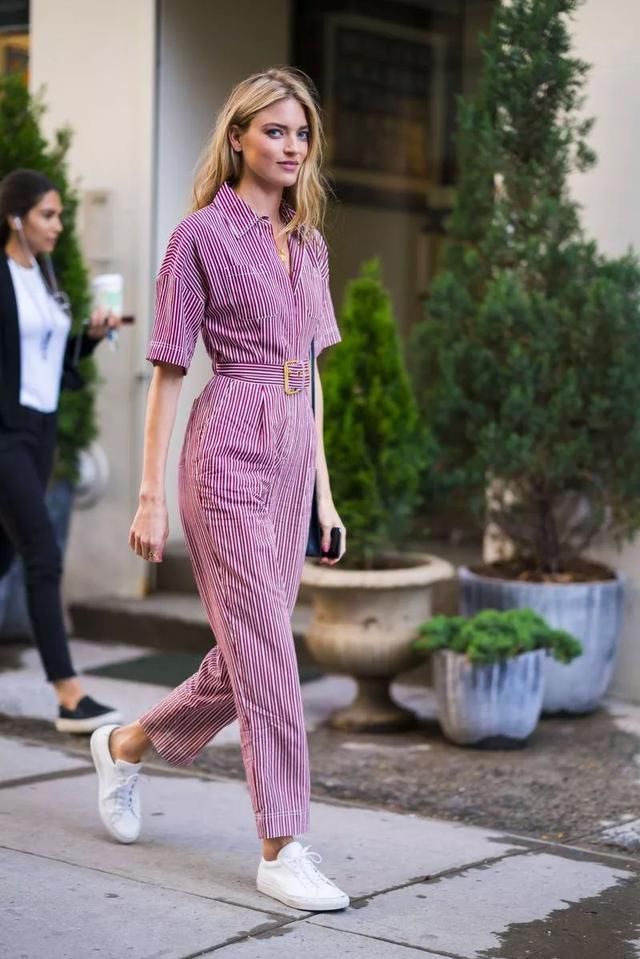 我膨胀了，维密超模的街拍竟然也敢学！