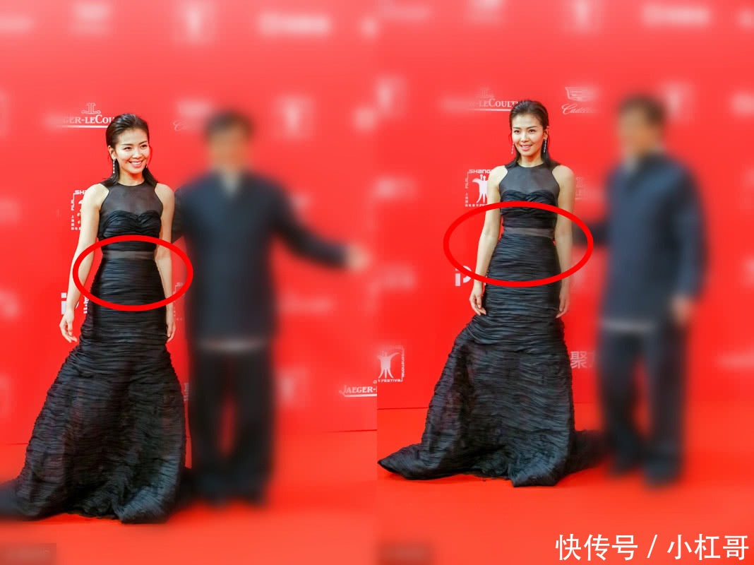 关心世界 更关心你  刘涛穿“垃圾袋”亮相，未修图皮肤黝黑小肚