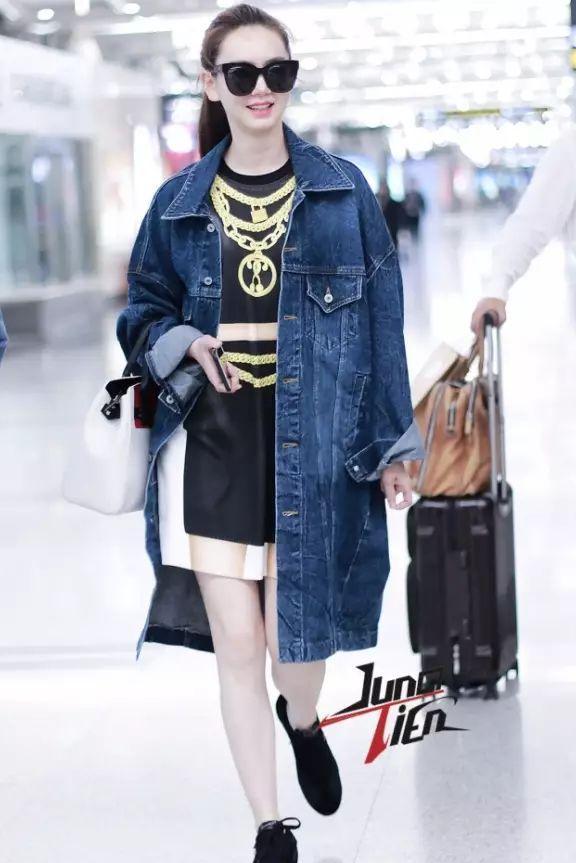 杨幂娜扎的腿看起来又长又细,原来她们都爱玩这样的套路!