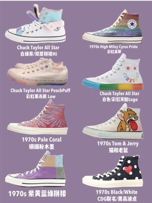  [伙伴们]匡威女孩看过来，32双匡威1970s经典配色，我不允许谁还不知道！