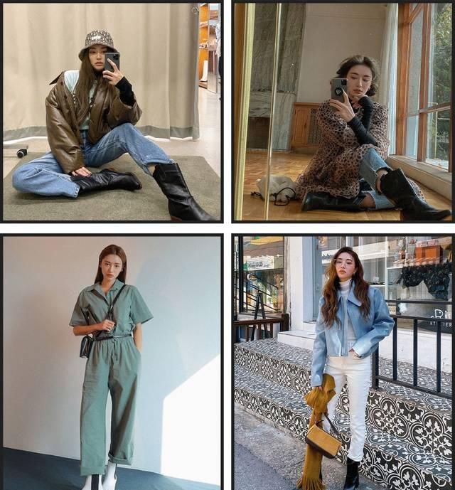 算是:拜托了,这才算是真实时兴的韩系穿搭!