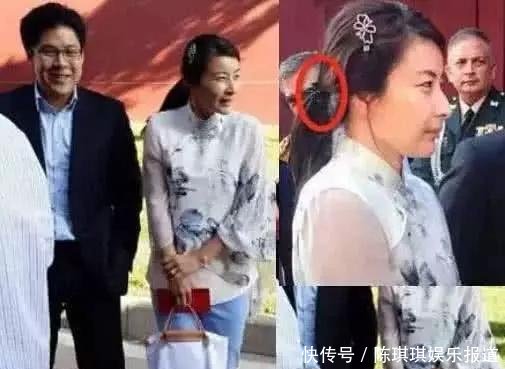 郭晶晶低调回娘家，素颜与路人合影，全身加起来还不到一千块