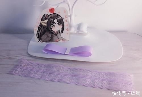 蝴蝶结@小公主蕾丝蝴蝶结发箍自己做,比买的还漂亮