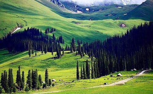 藏于新疆的绝美草原，令人神往，很少有人知道