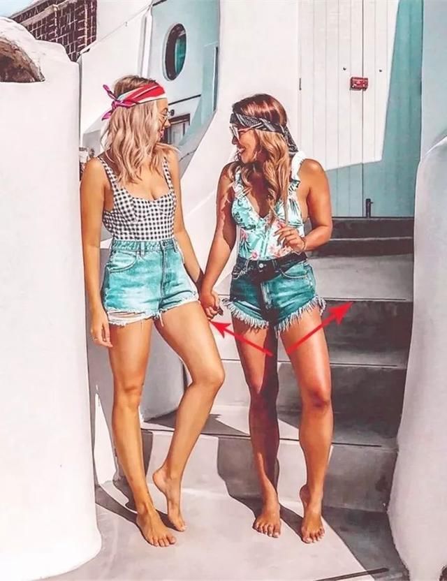 胖得不一样，如何挑短裤?