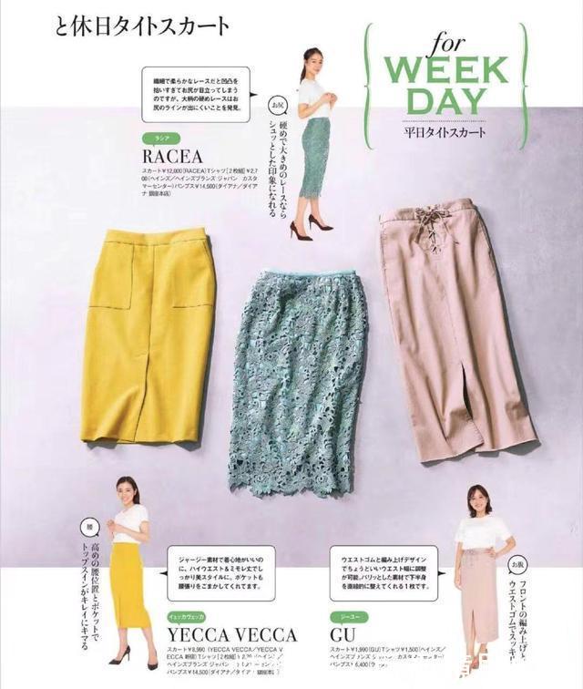 『半身裙』小裙子搭配提升气质,2020春天,好看半身裙怎么能没有