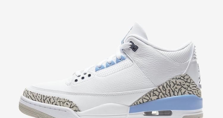  【错过】看完上脚毫不犹豫！北卡Air Jordan 3本周登场不能错过