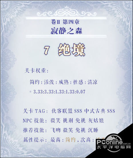 奇迹暖暖第二卷4-7的高分搭配是什么?