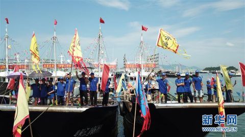 南海休渔期结束 千帆集结竞发