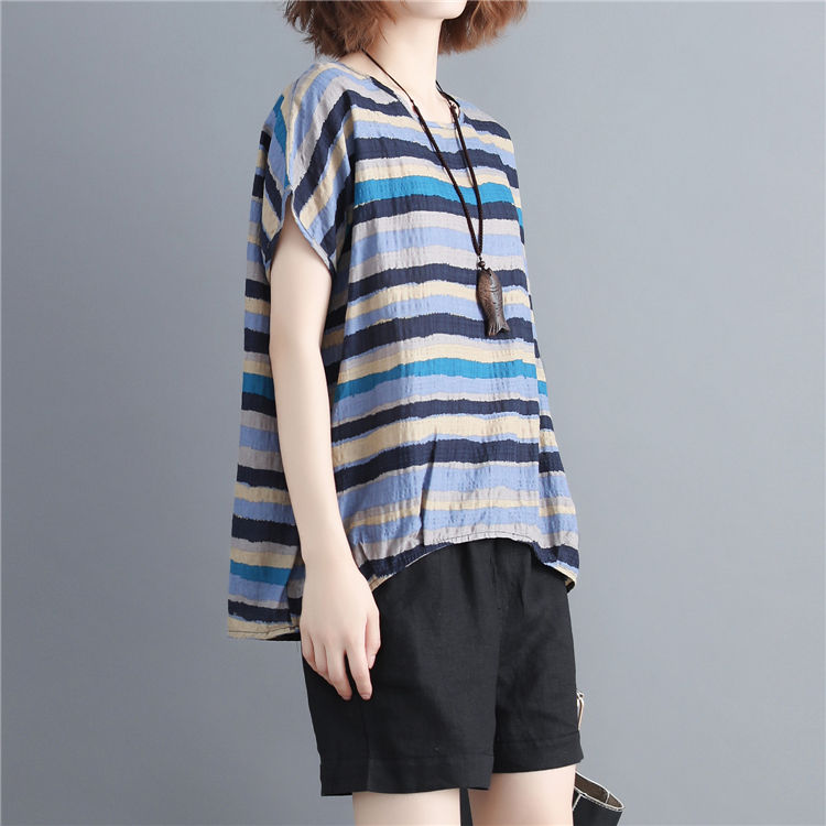 今年巨流行的棉麻娃娃装，胖女人穿上都时尚洋气了许多，美美哒