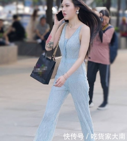  [气质]老六街拍集简约又时尚的连体裤，让小姐姐秒变气质女神