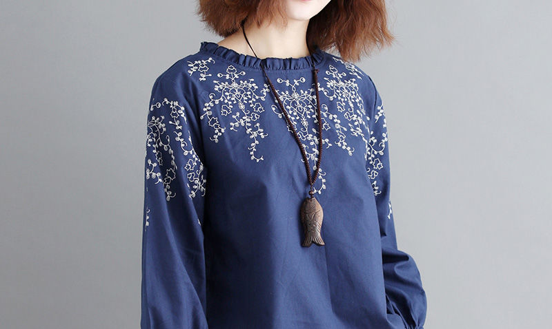 膝盖怕凉的女人，阴雨天少穿连衣裙!试试这种棉麻装，好穿还洋气