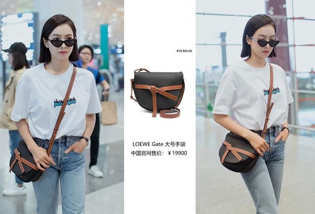 背同款包包出行，刘雯随性奚梦瑶酷帅，穿红裙的蔡依林居然有点甜