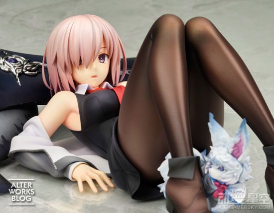 《Fate/Grand Order》玛修新款手办:姿势娇俏诱人