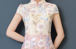 不挑身材的改良旗袍连衣裙，穿上旗袍的她美的高贵，男人都喜欢