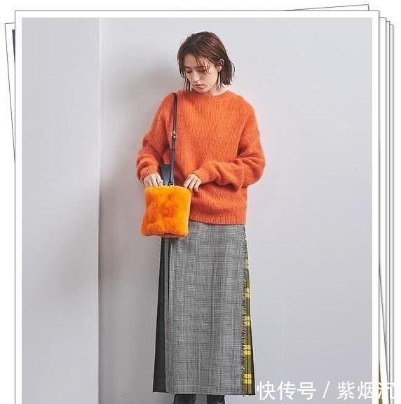 『柔软触感』15种“马海毛”针织衫日系造型,不容错过的冬季时髦搭配