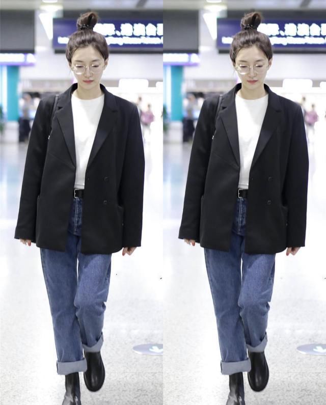  [穿搭]各界女星争着穿的相同西服搭配，干净利索的诱人的，你更可谁