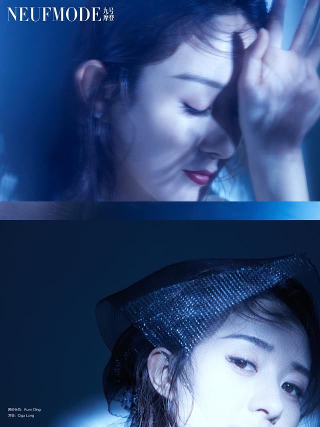 赵丽颖终于开窍?拍时尚大片霸气又冷艳，终于不再走傻白甜路线了