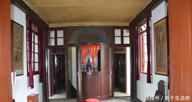 戴笠的故居一宅87门122扇窗,如同迷宫,图9当年仅戴笠一人知道