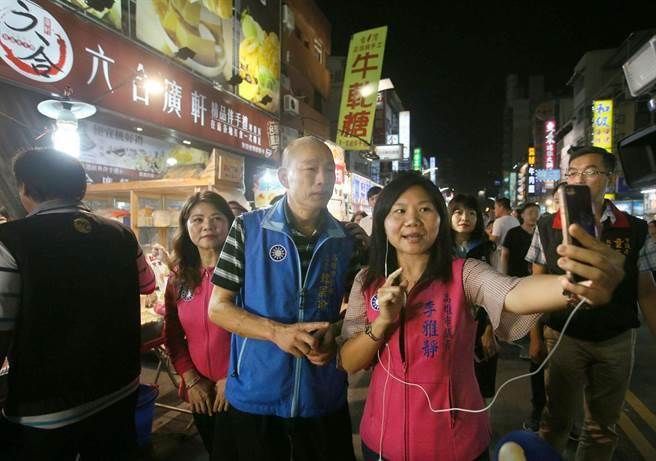 六合夜市理事长一句话赞韩国瑜!却让绿议员超尴尬