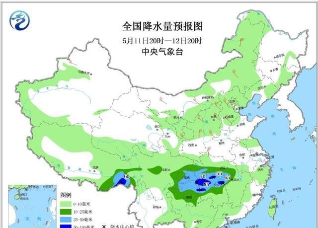 天气大转折！南北雨水后天卷土重来，大面积大雨暴雨将落下列区域