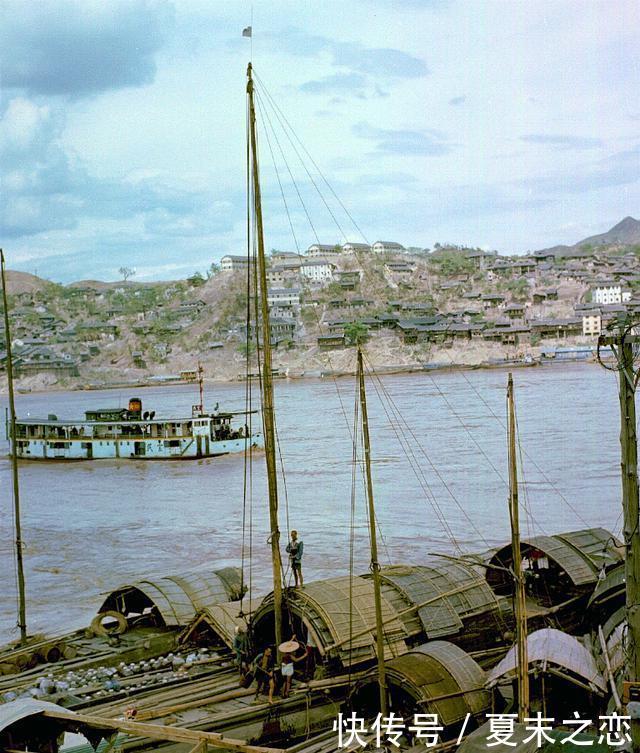 彩色老照片,建国十周年时的生活记忆!