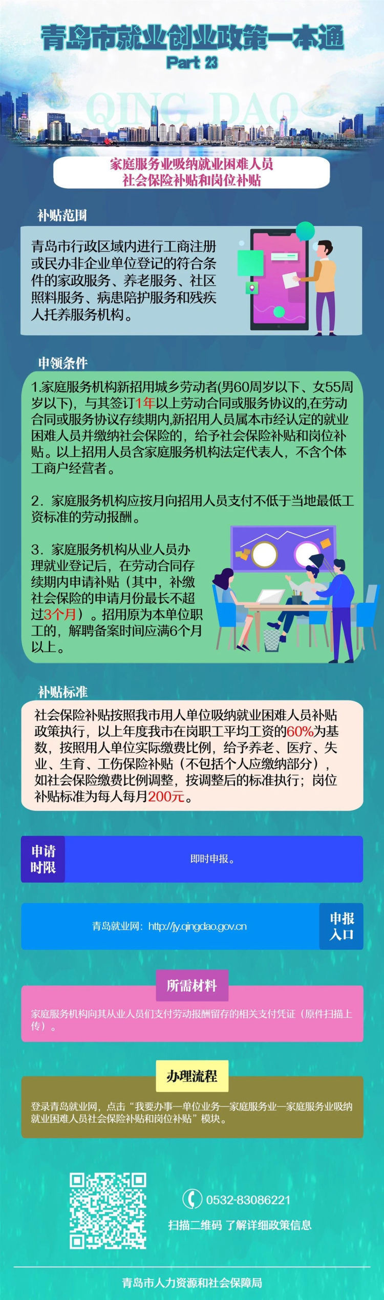  政策■青岛就业政策一本通发布 34项政策一次看明白