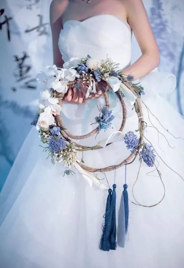 【我爱你】孔雀蓝极简婚礼,是高雅中的温柔,更是我爱你的细节