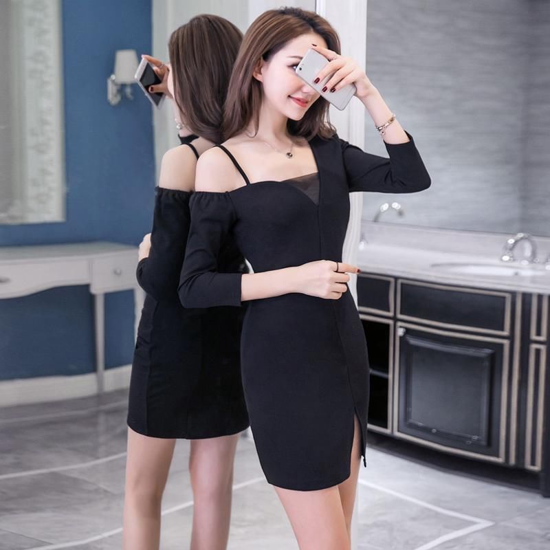 好身材别浪费，10款针织毛衣连衣裙、包臀裙穿上既保暖又显身材