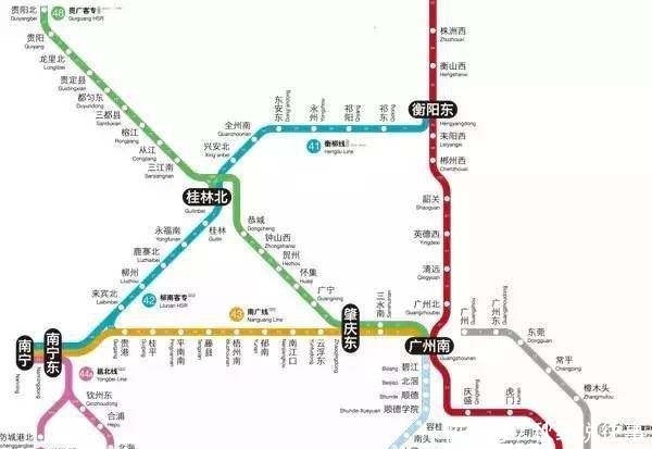中国高铁最多的省市是北京、武汉还是郑州 一张图看懂
