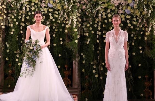  【蓝色】Jenny Packham2019高级定制婚纱礼服，春天小精灵繁花似锦为伴，英式风格