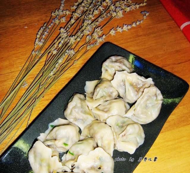 #粉条#素三鲜水饺---春天的韭菜那是一个香