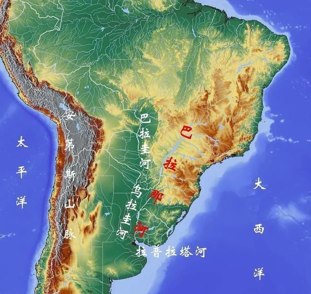 地形图看世界流域面积最大十条河流，长江黄河竟然都不在