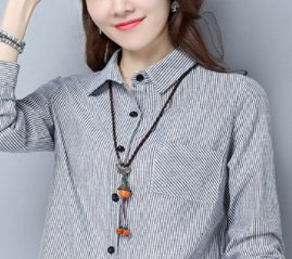 入秋了早晚凉，建议多穿棉麻装，好穿又不贵，超没嫩