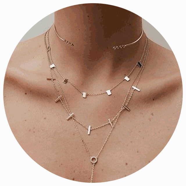 时髦办｜比choker更好搭的锁骨链，爱它