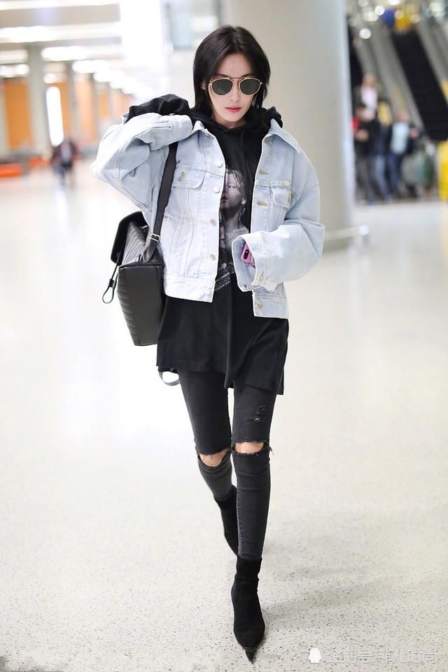 张馨予穿波点裙老态尽显，看起来还特压个子，网友:不止31岁吧?