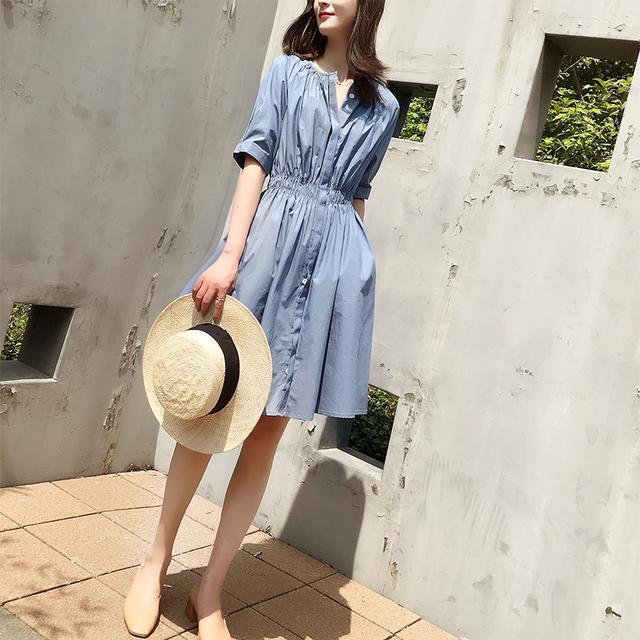 把旗袍统统比下去的连衣裙，时髦美嫩，适合100~160斤女人