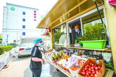  「大兴」蔬菜直通车开进大兴医院