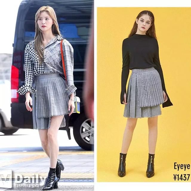 ZARA牛仔裤、Mango小裙子丨初秋明星好看私搭！