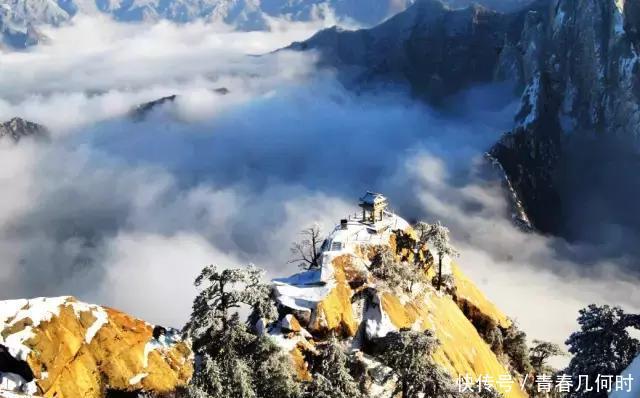 华山这个景点,传说与神仙有关,又名列关中八景,你知道吗?