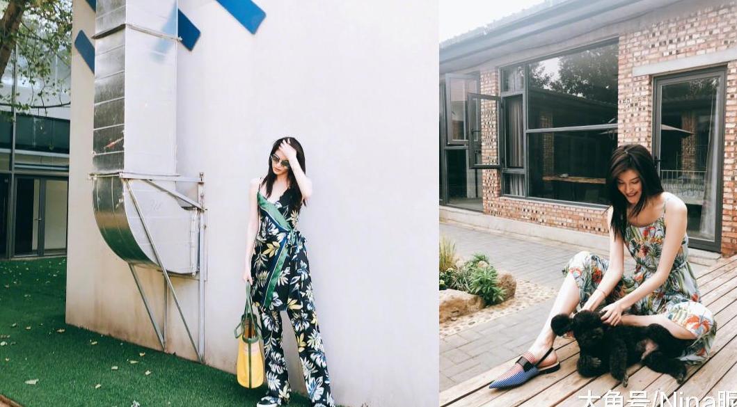 超模里何穗比奚梦瑶会穿, 半身裙里藏着白色蕾丝, 真的是一次比一