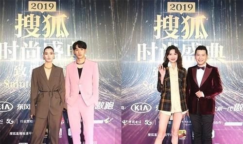 时尚先生盛典红毯上