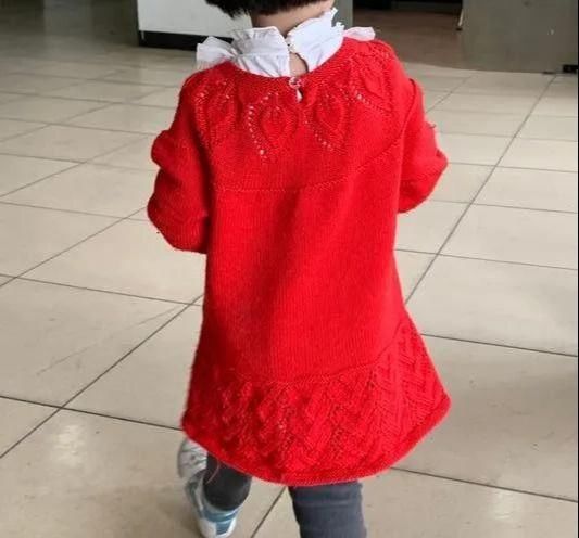  「图解」当妈后，爱上织毛衣！3款棒针编织儿童毛衣，DIY附图解教程