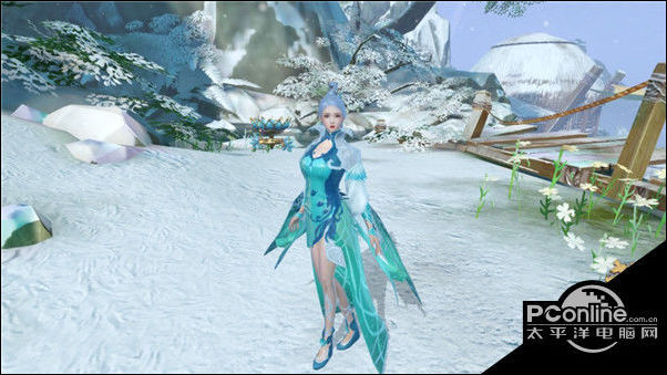 赤足踏莲武动乾坤完美时装彰显女性魅力