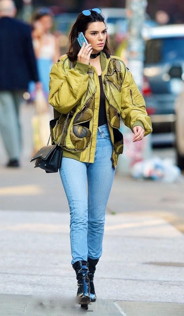 早秋不愁没裤穿 看杨幂袁珊珊刘诗诗金小妹的牛仔裤N种搭配