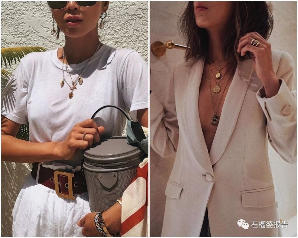 夏末天色渐暗，想在锁骨间戴条小项链