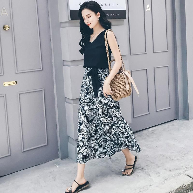 老婆都乐坏了，偷偷给她买的雪纺套装，穿上清爽又美丽，人见人夸