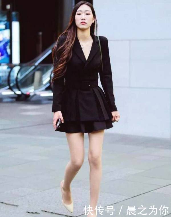 街拍：偶遇高个子大长腿美女小姐姐，一个比一个颜值高！