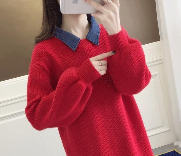 #针织衫#春节穿毛衣就穿这几种,洋气有喜庆,遮肉显瘦关键还是百搭款式